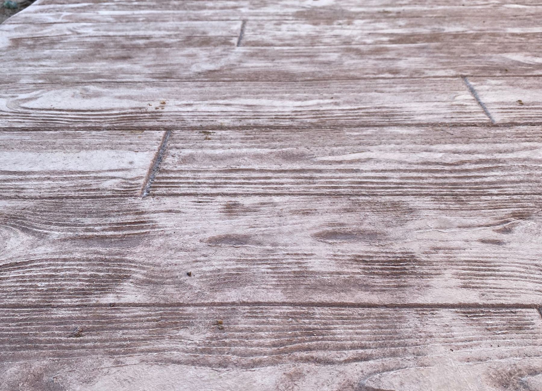 stamped concrete